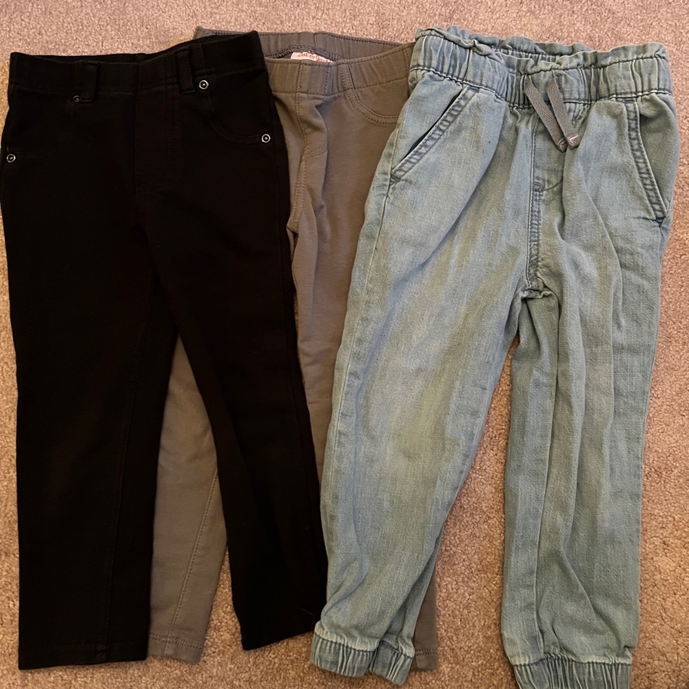 Cat & Jack jeans bundle 3t